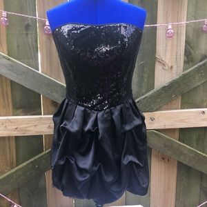 DOUBLE ZERO Prom Party Dance Sequin Dress